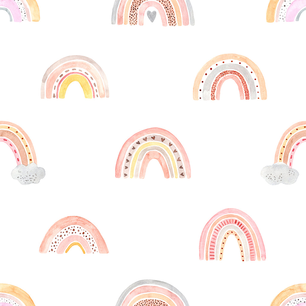 Papel Mural "Rainbow Pattern" by AS Print Studio