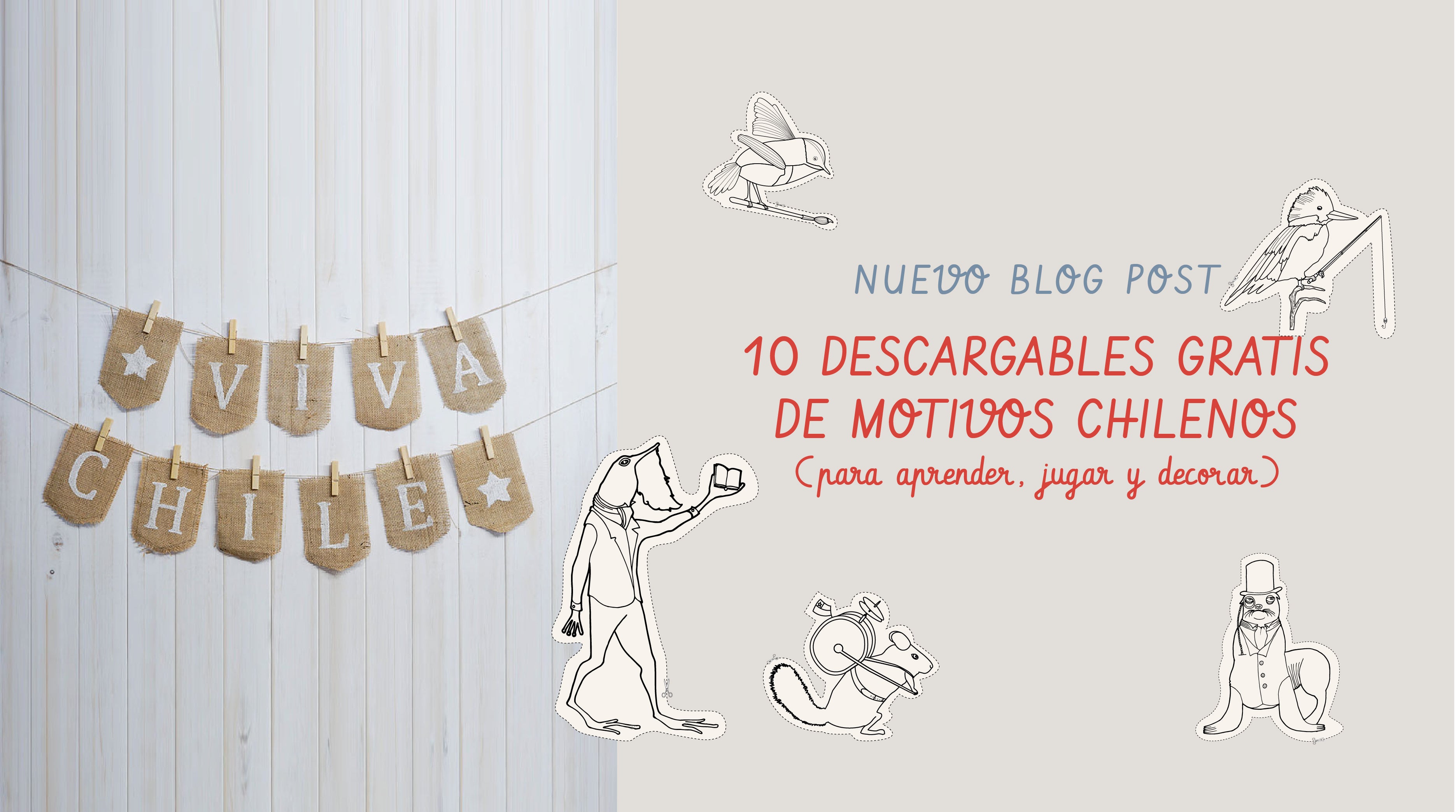 10 descargables gratuitos de motivos chilenos