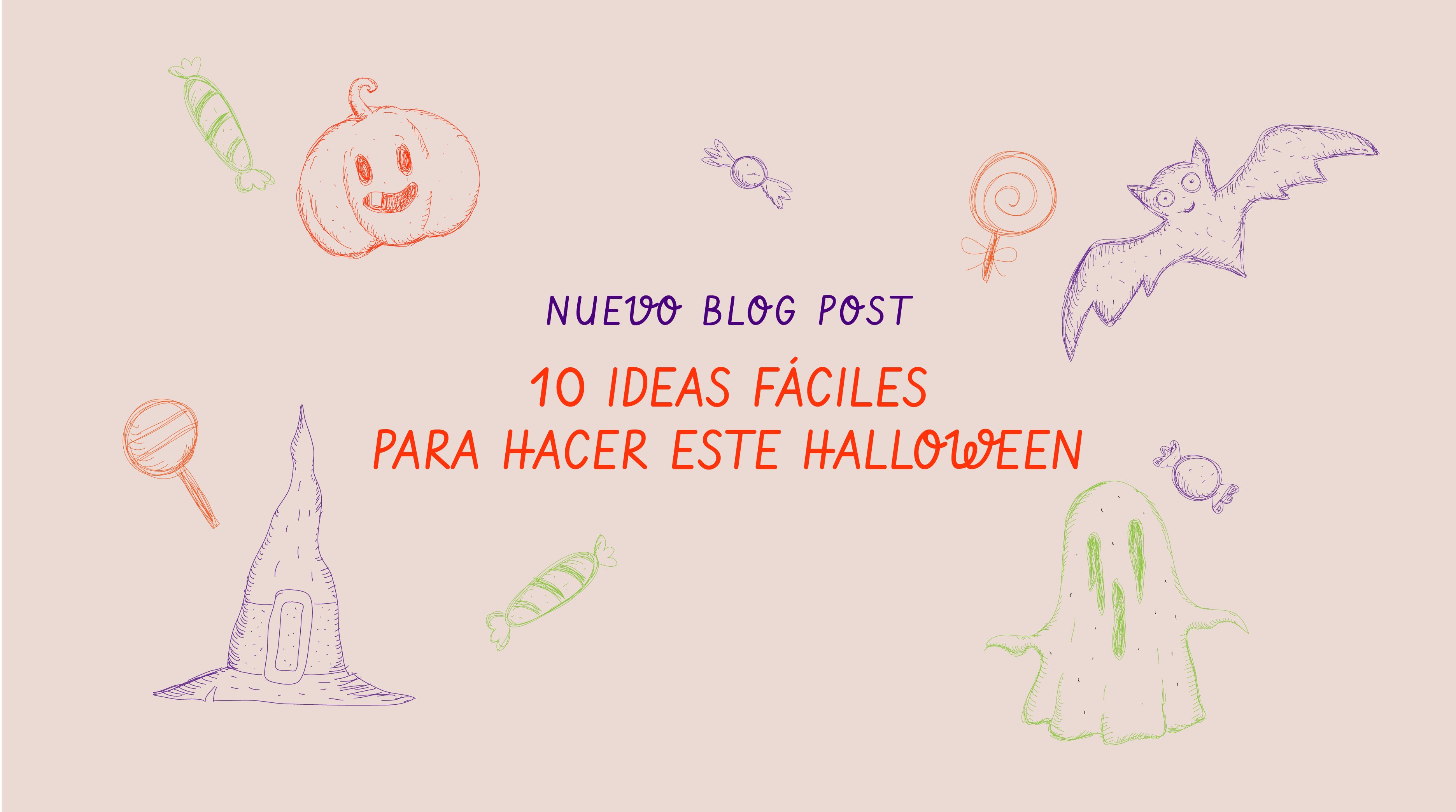 10 ideas fáciles para hacer este Halloween