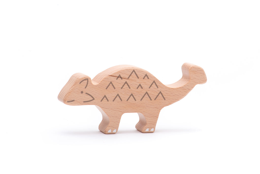 Set de Dinosaurios de Madera - 10 Figuras | BAJO WOODEN TOYS