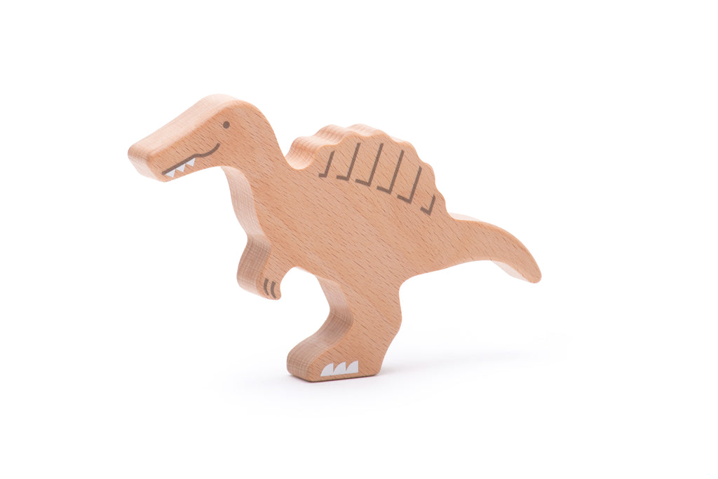 Set de Dinosaurios de Madera - 10 Figuras | BAJO WOODEN TOYS