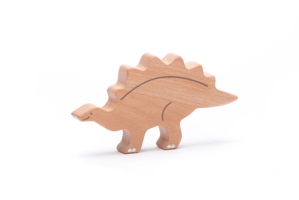 Set de Dinosaurios de Madera - 10 Figuras | BAJO WOODEN TOYS