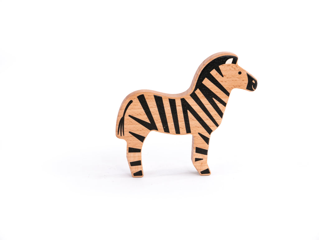 Set de Animales Salvajes de Madera - 11 Figuras | BAJO WOODEN TOYS