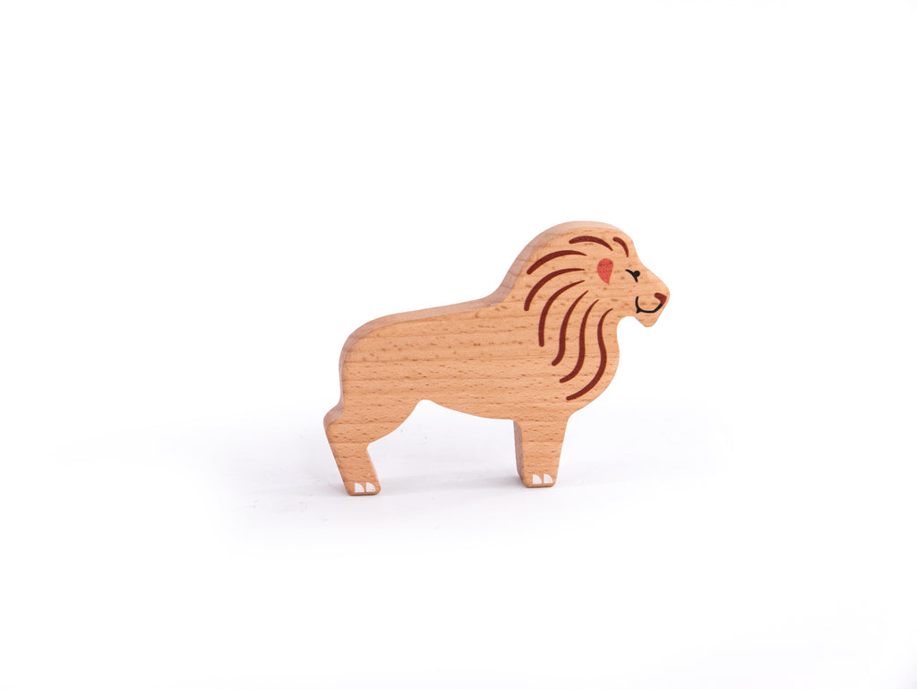 Set de Animales Salvajes de Madera - 11 Figuras | BAJO WOODEN TOYS