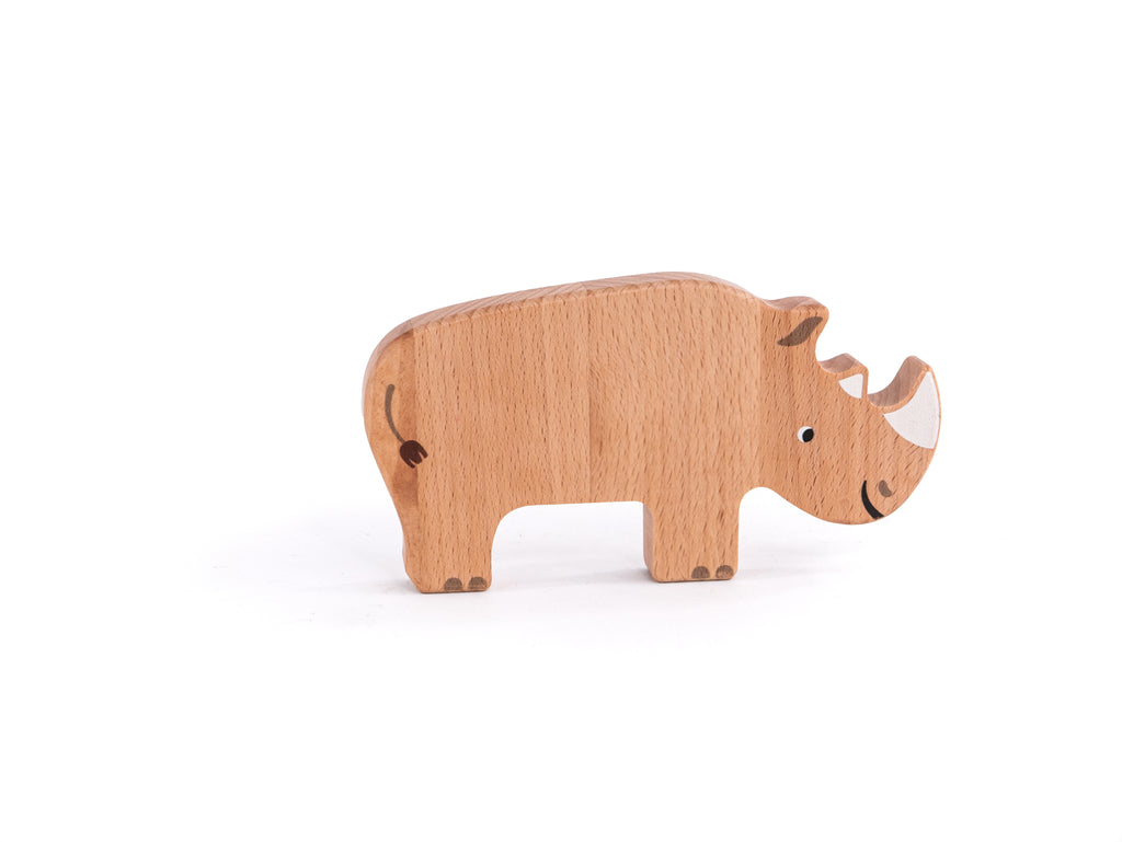 Set de Animales Salvajes de Madera - 11 Figuras | BAJO WOODEN TOYS