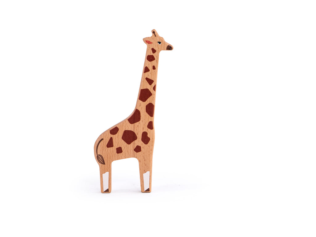 Set de Animales Salvajes de Madera - 11 Figuras | BAJO WOODEN TOYS