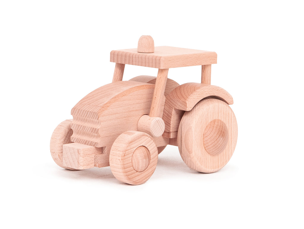 Tractor de Madera para Armar DIY | BAJO WOODEN TOYS