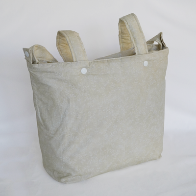 Bolso de Coche XL Flores Beige