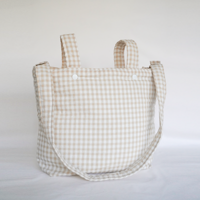 Bolso de Coche XL Vichy Beige