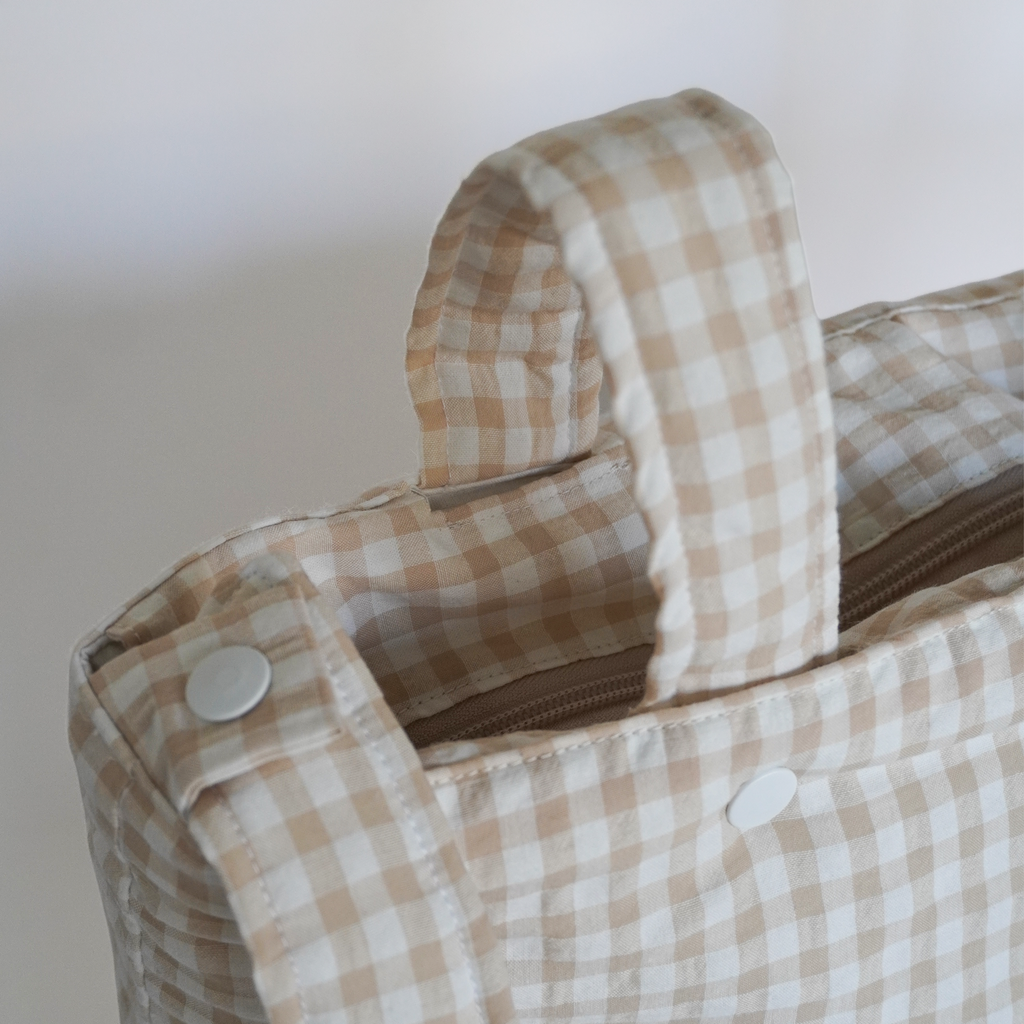 Bolso de Coche XL Vichy Beige