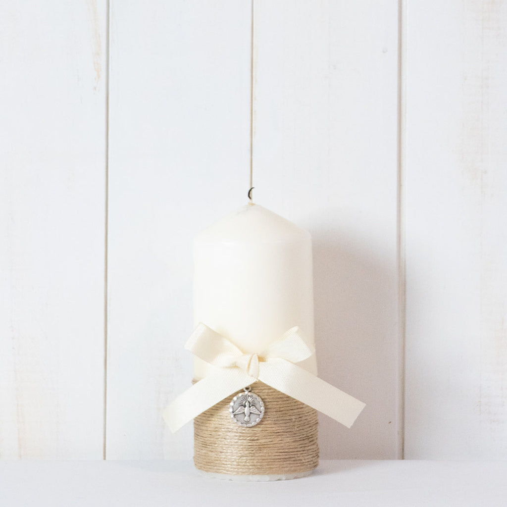 Pack Decoracion XL Bautizo Arpillera Beige