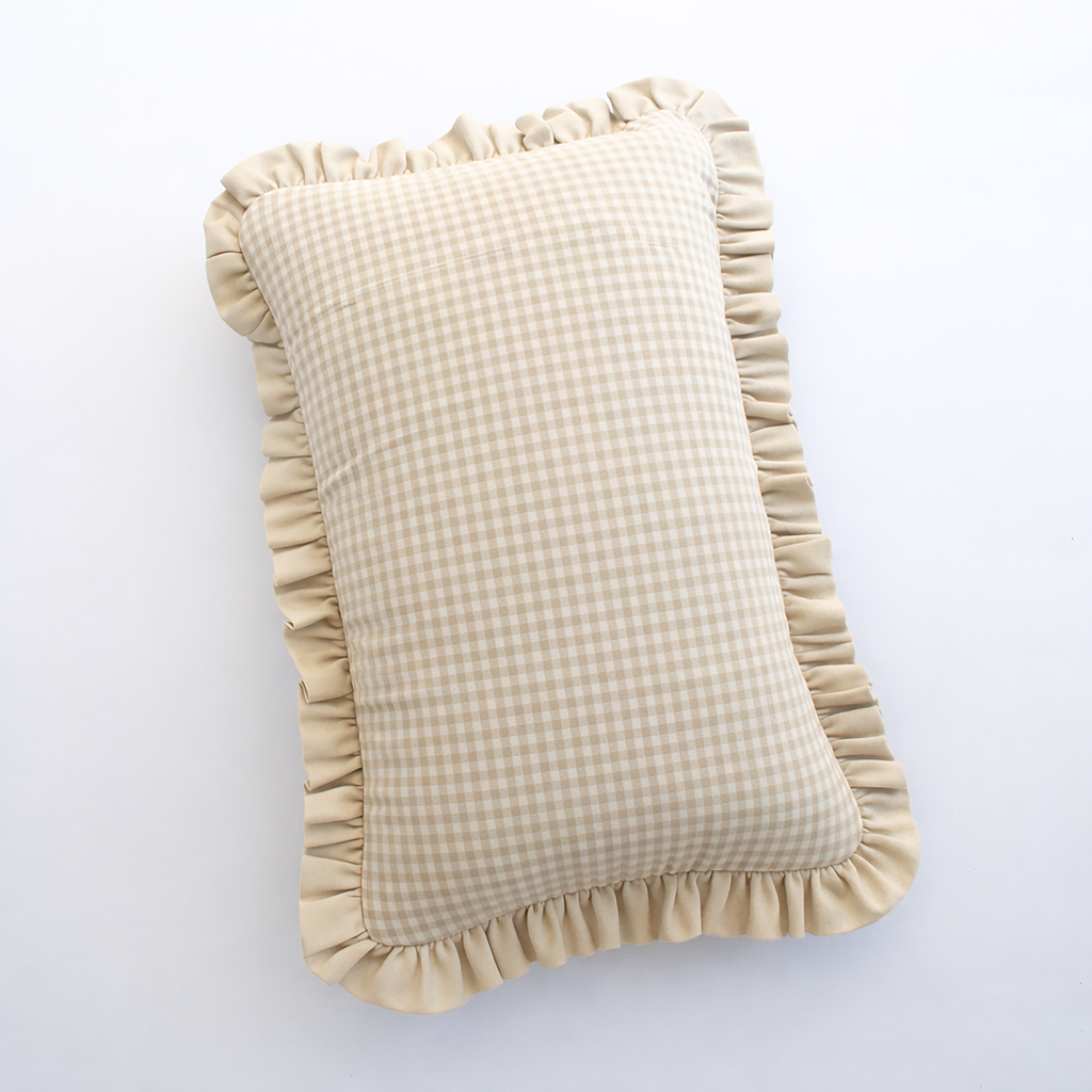 Cojín vuelos - Vichy beige