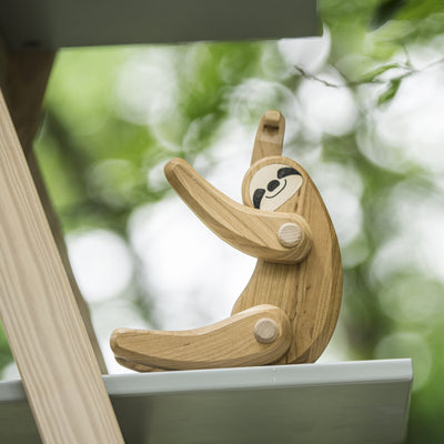 Colección Animales Articulados: Perezoso | BAJO WOODEN TOYS