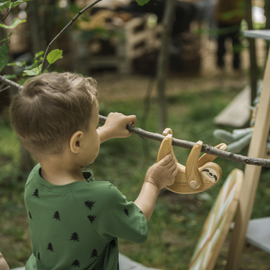 Colección Animales Articulados: Perezoso | BAJO WOODEN TOYS