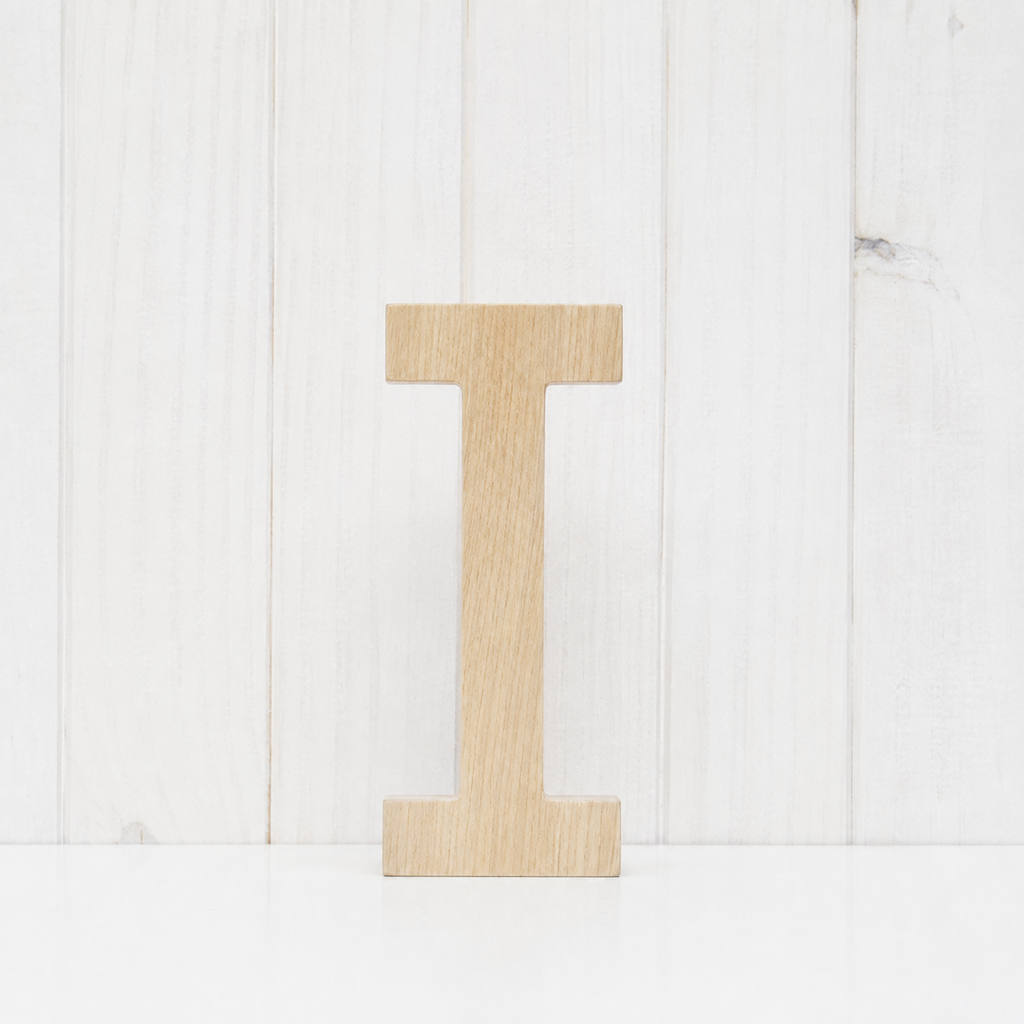 Letra de madera (pino)