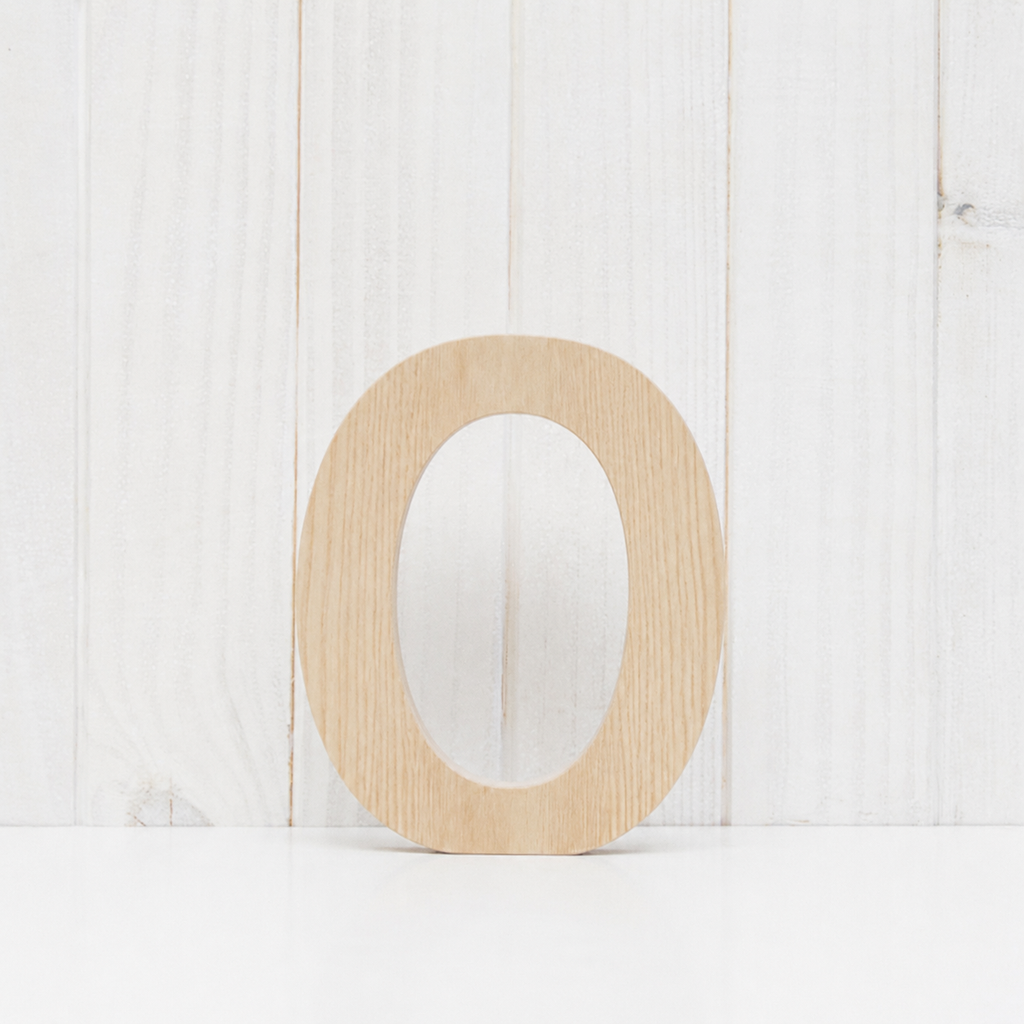Letra de madera (pino)