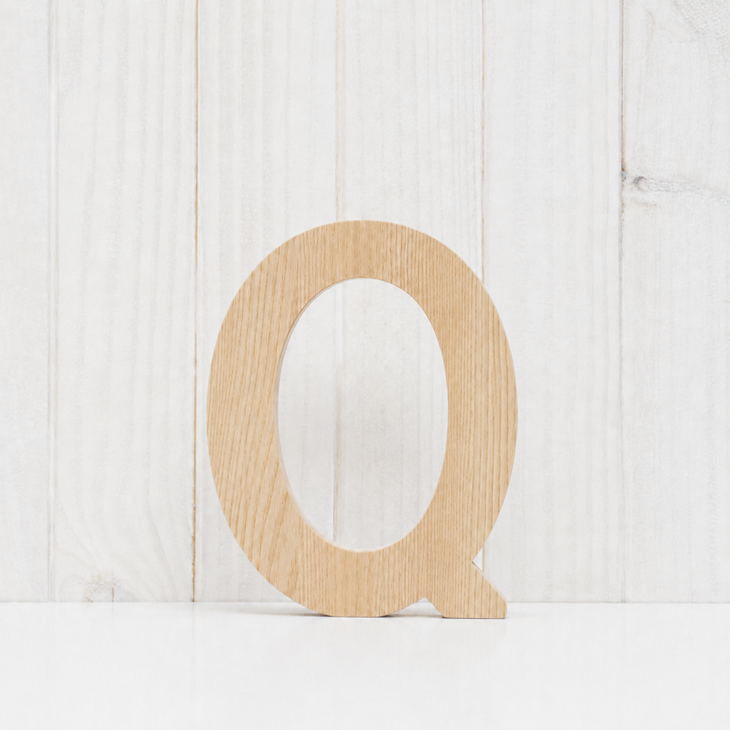 Letra de madera (pino)