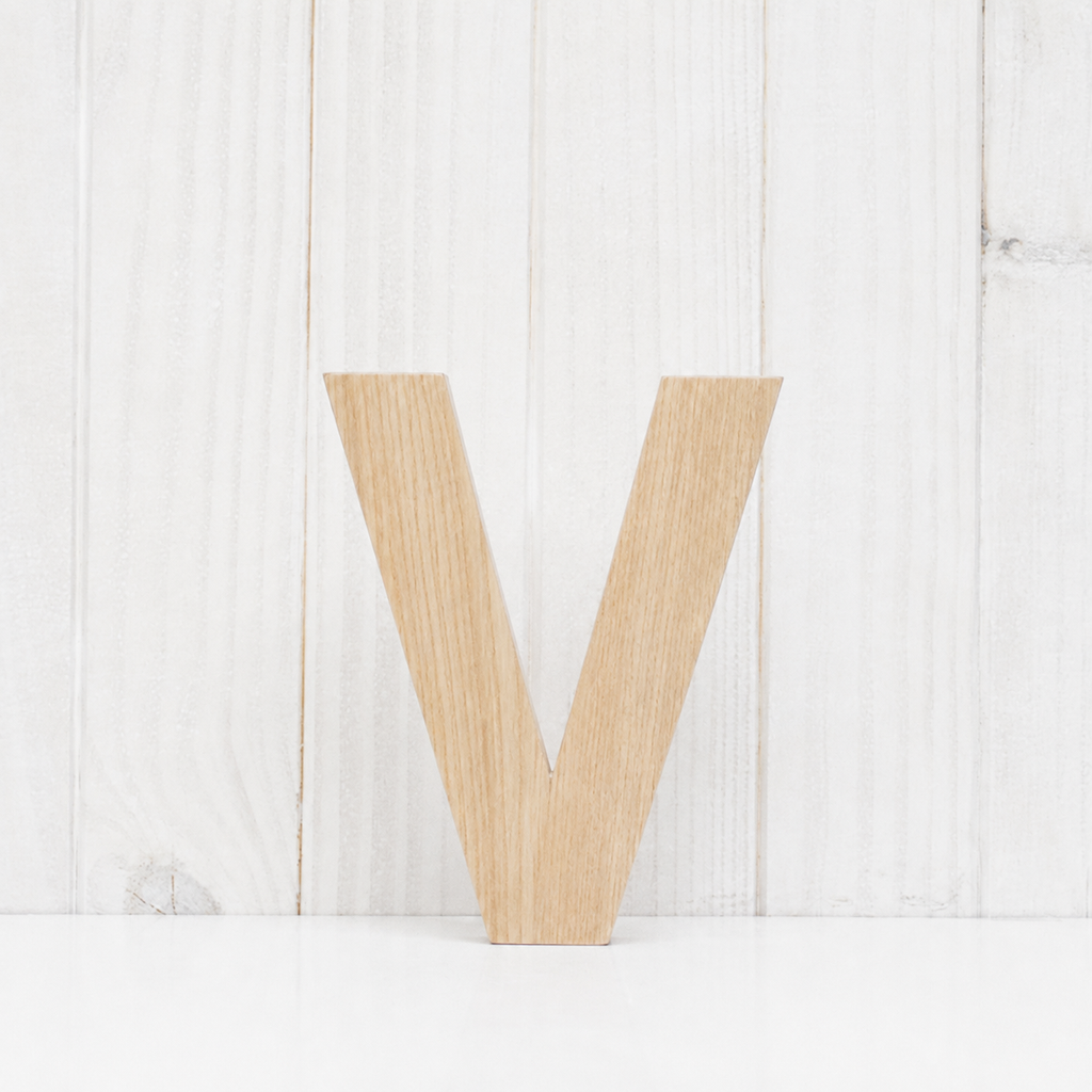 Letra de madera (pino)