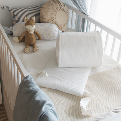 Protector de Bordes Cuna 120x60 / Crudo