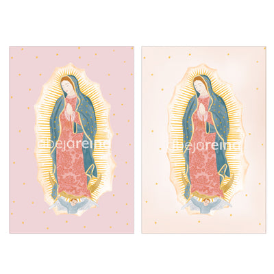 Santitos Ilustradoras / Clara Tagle / Mix Virgen Guadalupe