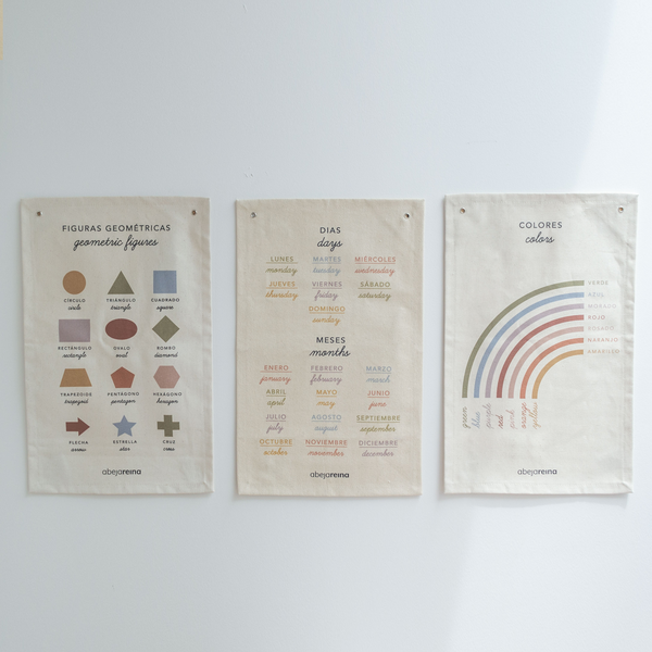 Textil Educativo - Colores