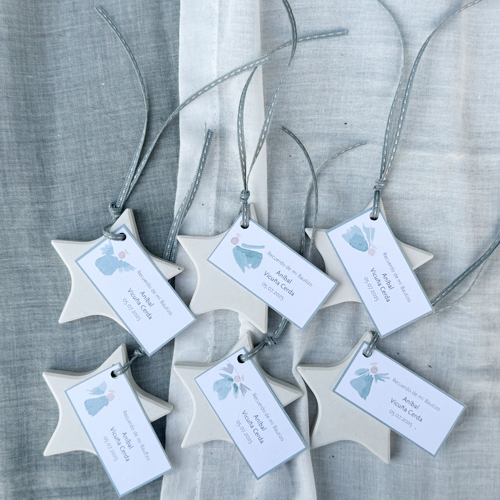 Figuras Aromáticas de Yeso - Estrellas