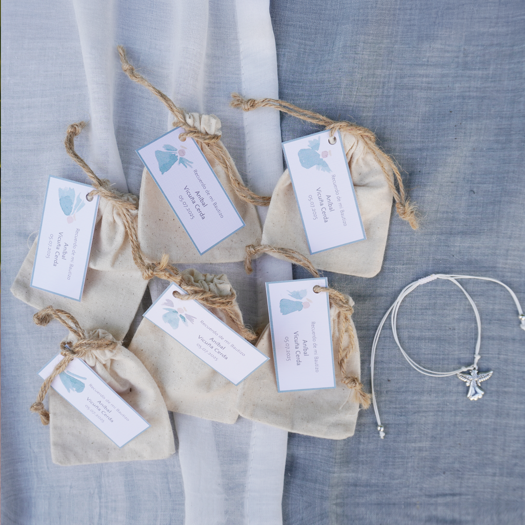 Pulseras - Colección Angelito Celeste