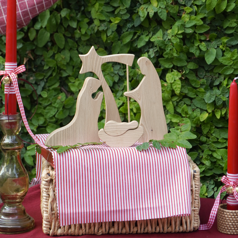 Navidad - Pesebre Madera Nativa