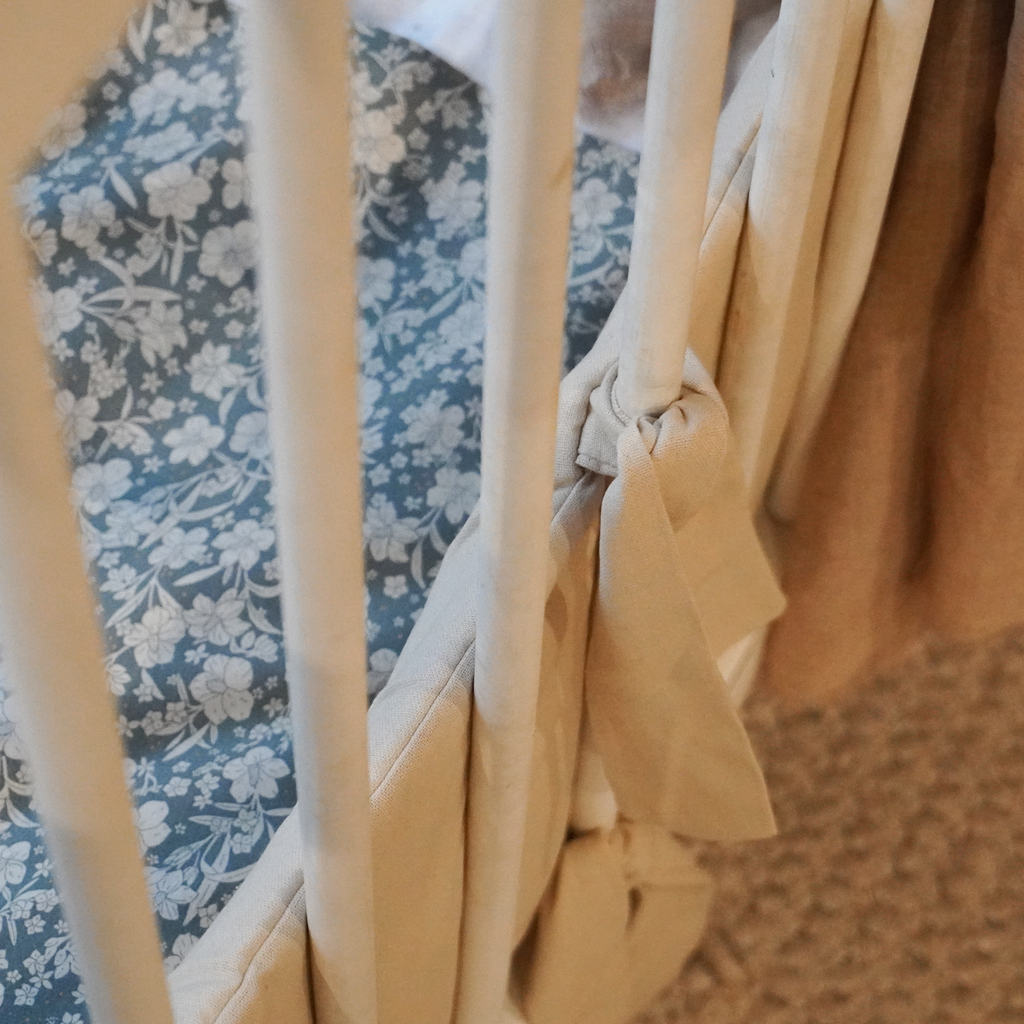Protector de Bordes Cuna 140x70 / Beige