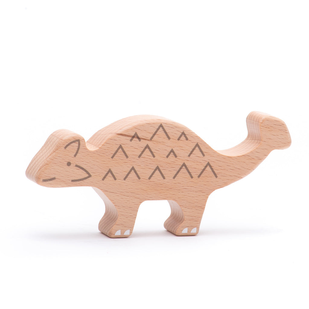 Set de Dinosaurios de Madera - 10 Figuras | BAJO WOODEN TOYS