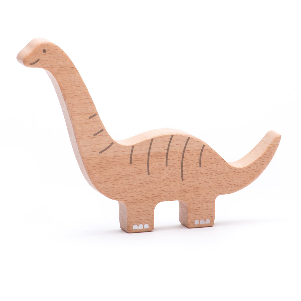 Set de Dinosaurios de Madera - 10 Figuras | BAJO WOODEN TOYS