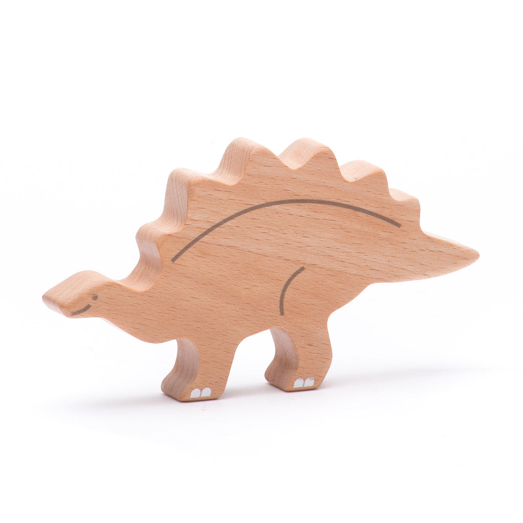 Set de Dinosaurios de Madera - 10 Figuras | BAJO WOODEN TOYS