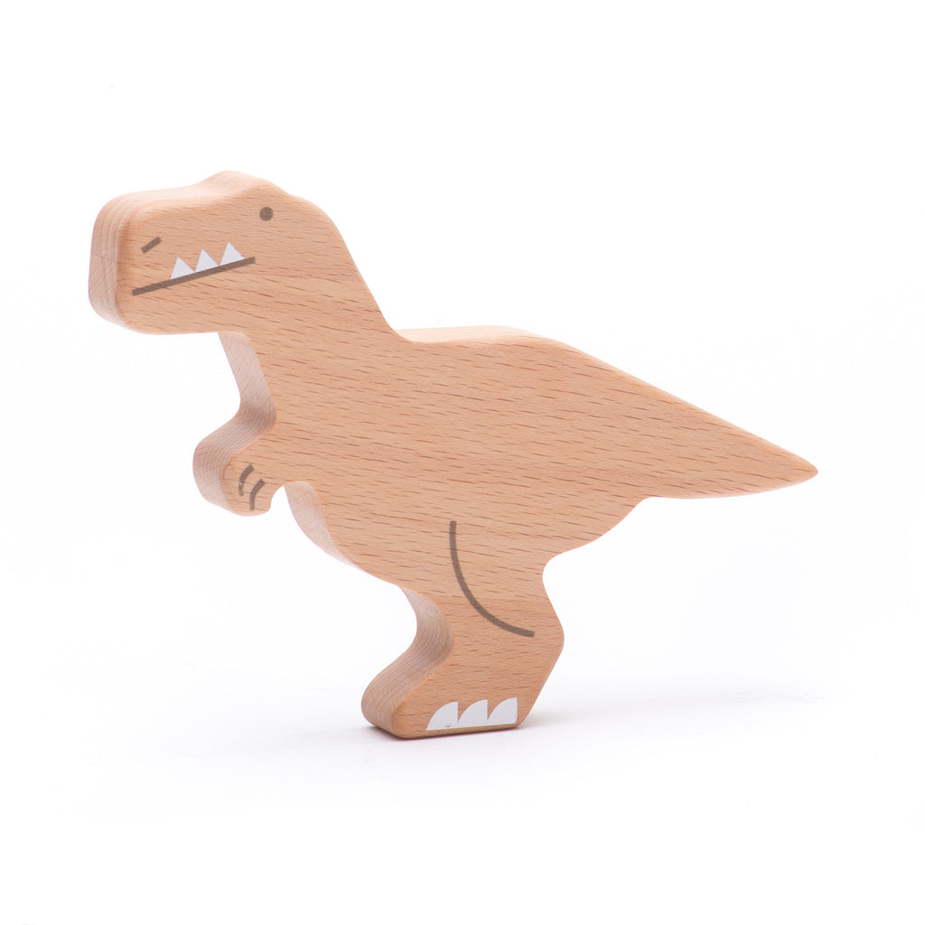 Set de Dinosaurios de Madera - 10 Figuras | BAJO WOODEN TOYS