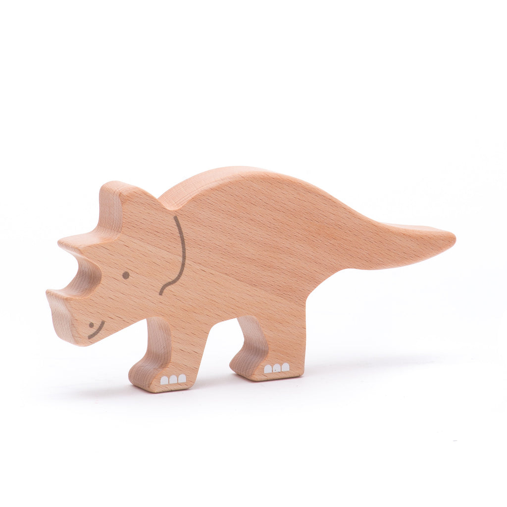 Set de Dinosaurios de Madera - 10 Figuras | BAJO WOODEN TOYS
