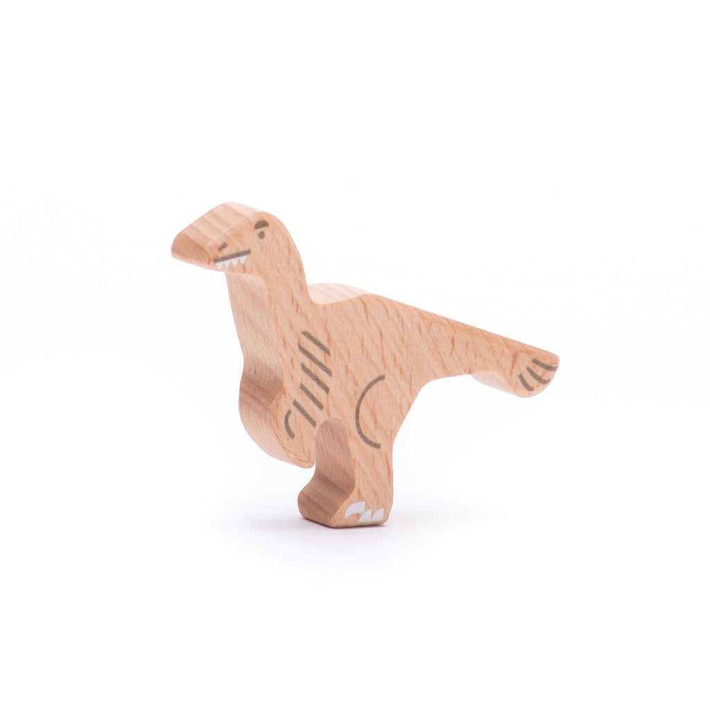 Set de Dinosaurios de Madera - 10 Figuras | BAJO WOODEN TOYS