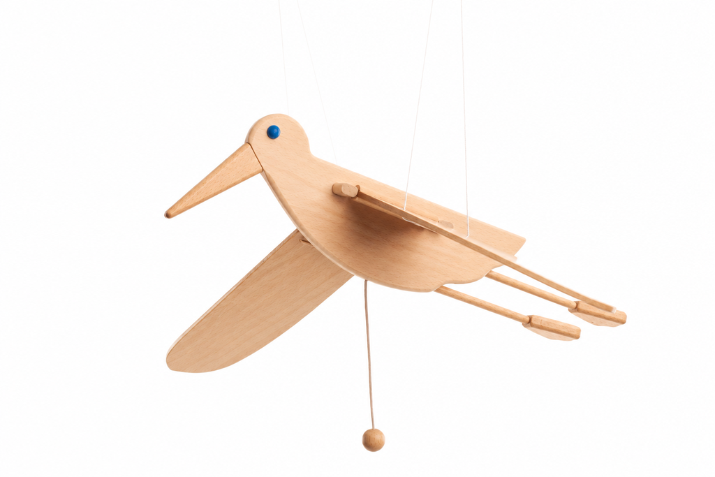 Móvil de Madera Cigüeña | BAJO WOODEN TOYS