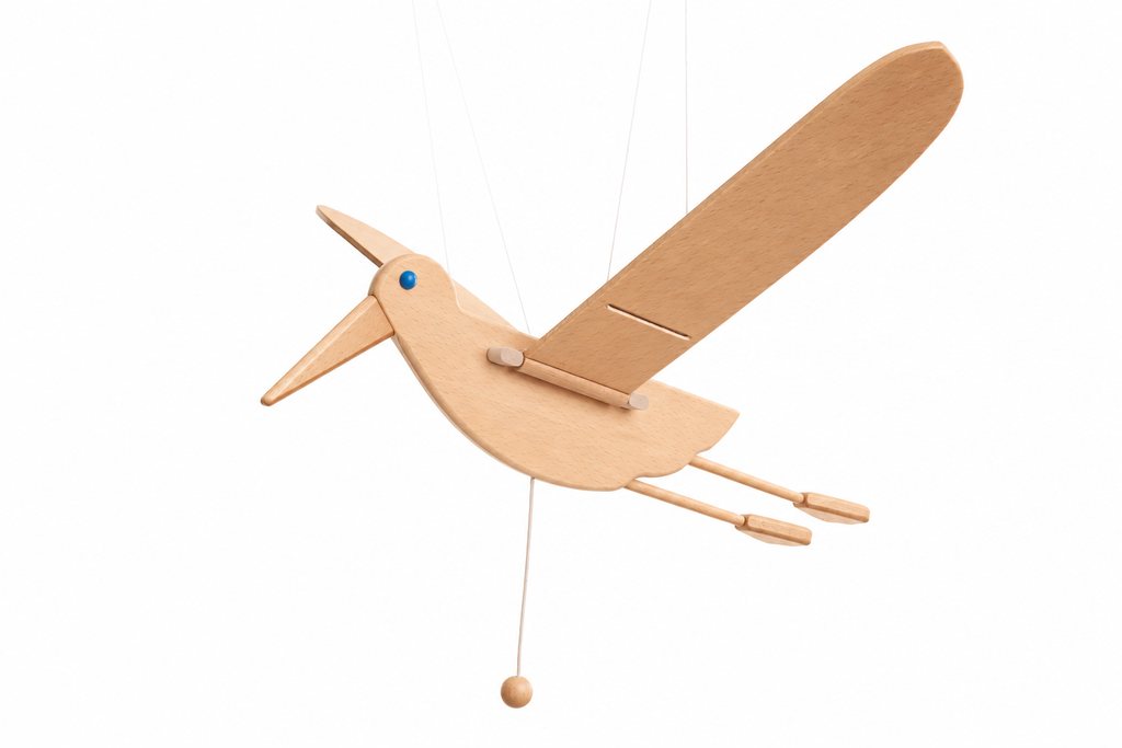 Móvil de Madera Cigüeña | BAJO WOODEN TOYS
