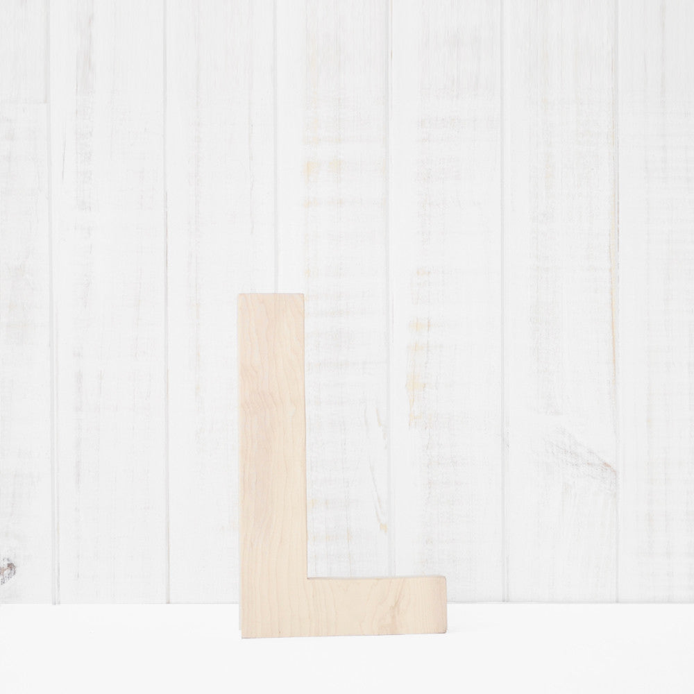 Letra de madera (pino)