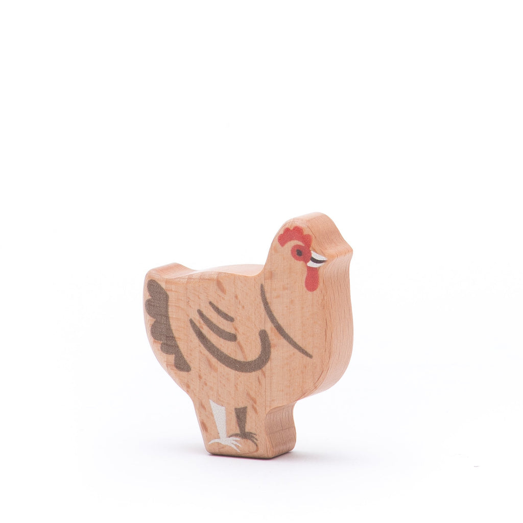 Set de Animales de Granja de Madera - 14 Figuras | BAJO WOODEN TOYS