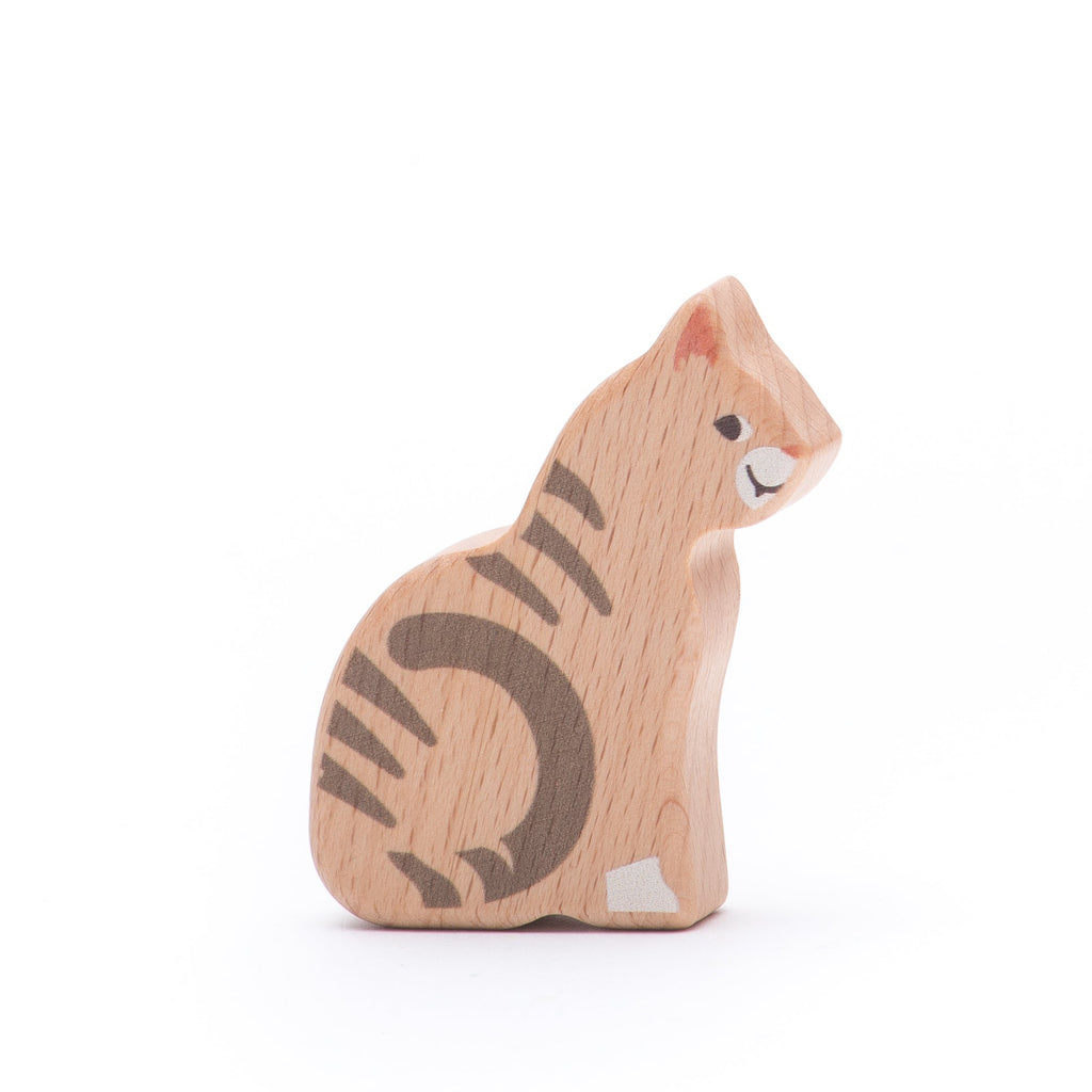 Set de Animales de Granja de Madera - 14 Figuras | BAJO WOODEN TOYS