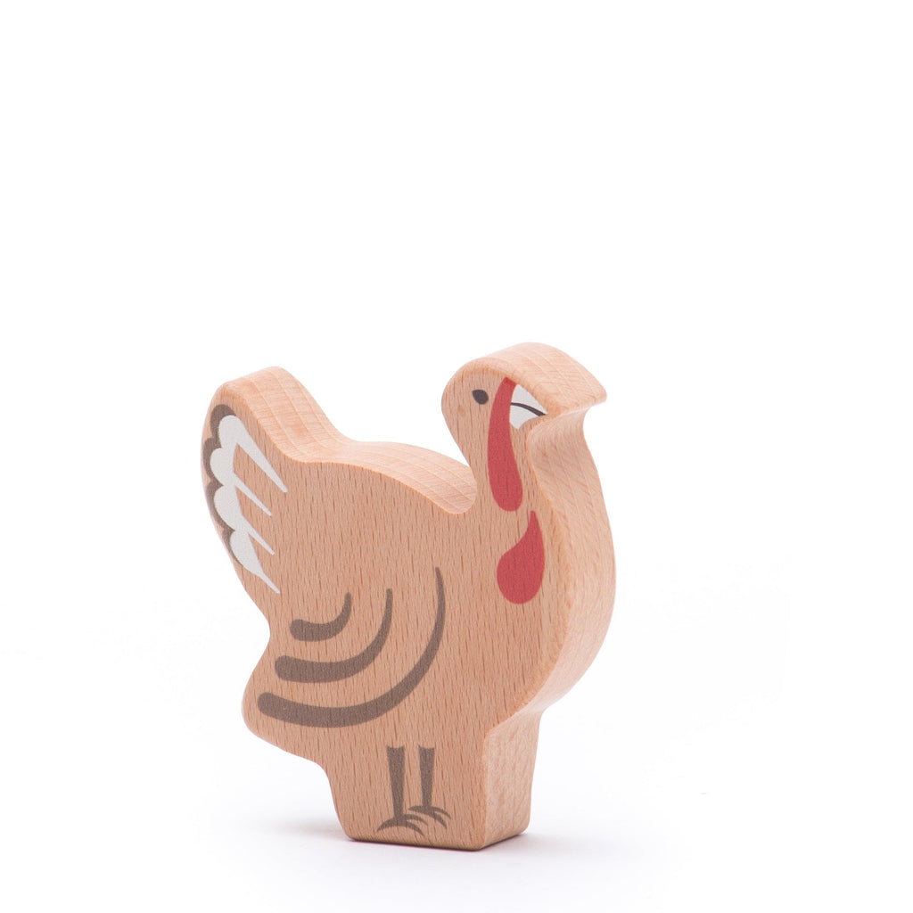 Set de Animales de Granja de Madera - 14 Figuras | BAJO WOODEN TOYS