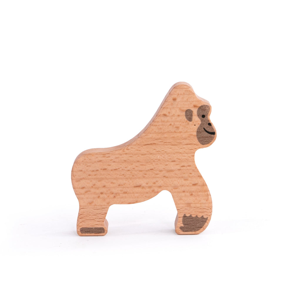 Set de Animales Salvajes de Madera - 11 Figuras | BAJO WOODEN TOYS