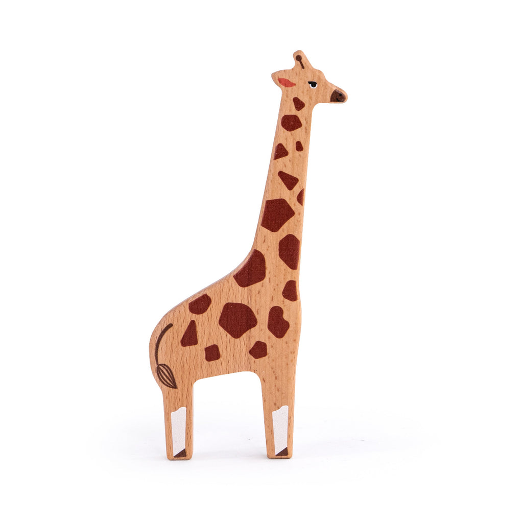 Set de Animales Salvajes de Madera - 11 Figuras | BAJO WOODEN TOYS