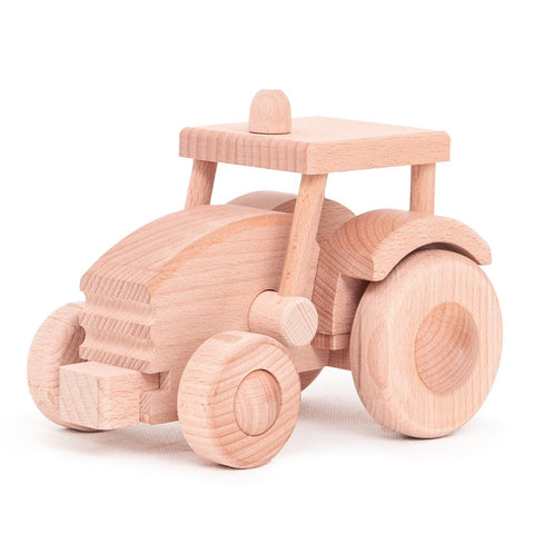 Tractor de Madera para Armar DIY | BAJO WOODEN TOYS