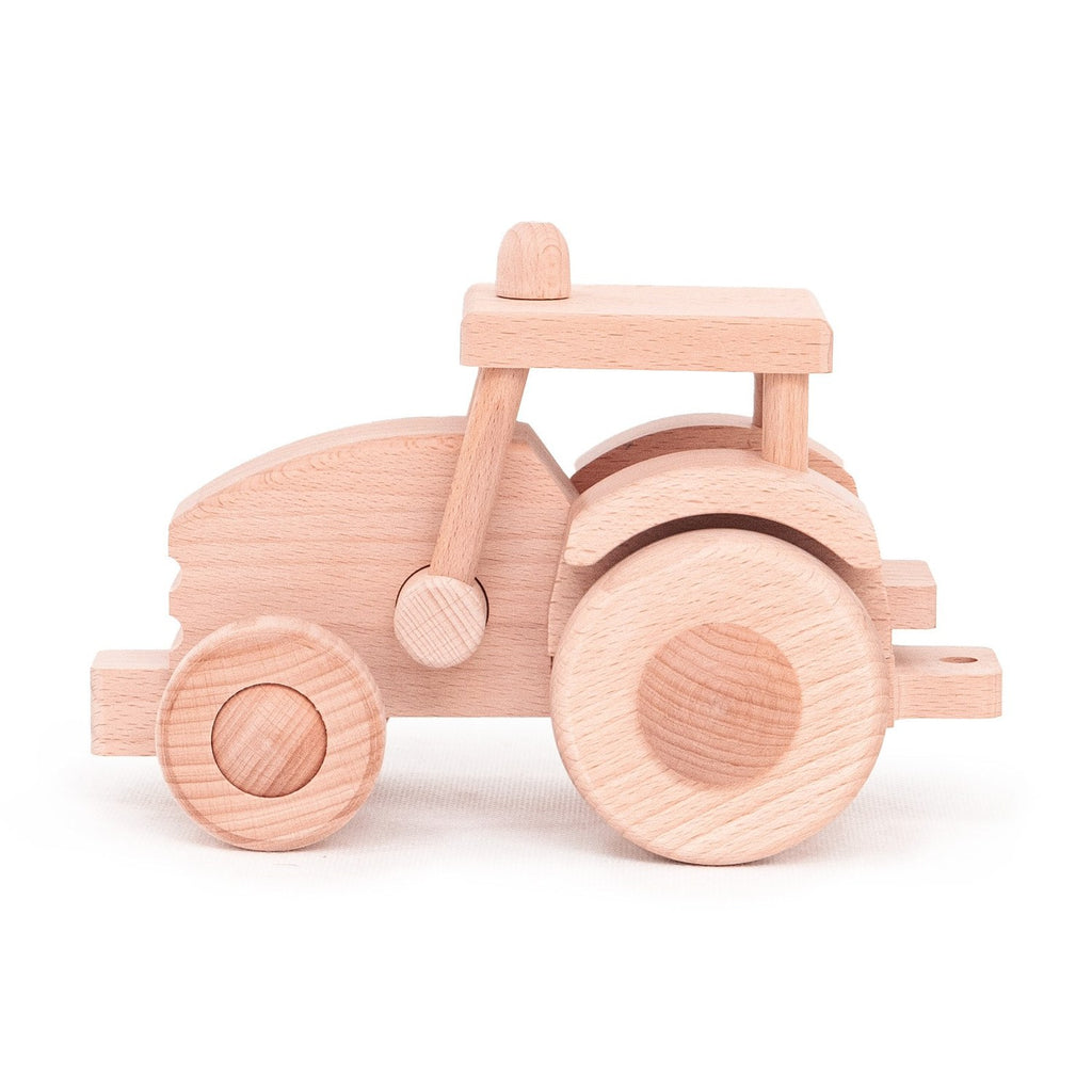 Tractor de Madera para Armar DIY | BAJO WOODEN TOYS