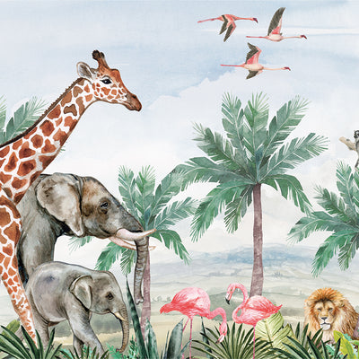 Papel Mural "Animales de Panchito" by AS Print Studio