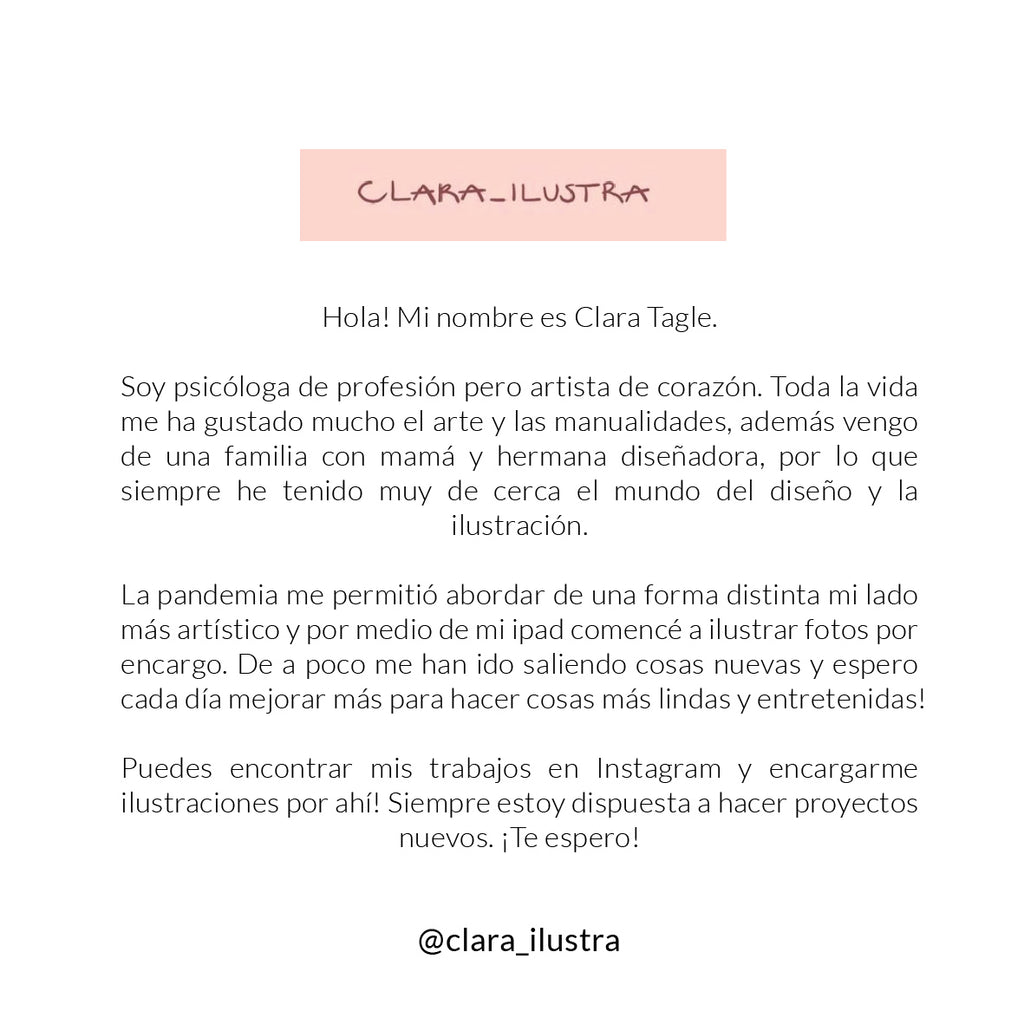 Santitos Ilustradoras / Clara Tagle / Reina Virgen