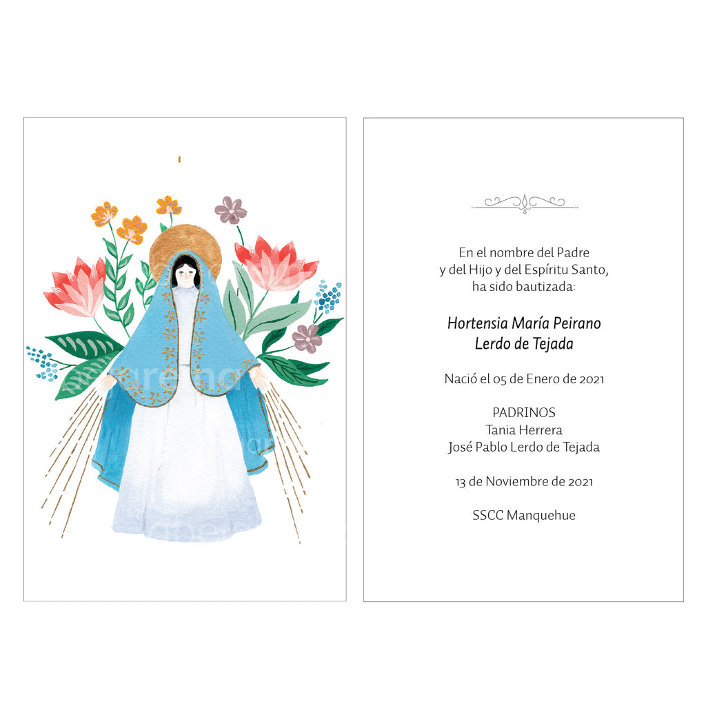 Santitos Ilustradoras / Tierra Natal / Virgen de los Milagros